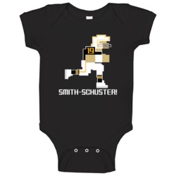 Juju Smith-schuster # 19 Tecmo Bowl Pittsburgh Football Athlete Fan Ba Juju Smith-schuster # 19 Tecmo Bowl Pittsburgh Football Athlete Fan Ba