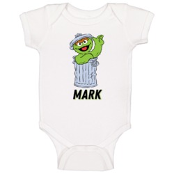 Mark Sesame Street Oscar The Grouch Children's Tv Show Customizable Fi Mark Sesame Street Oscar The Grouch Children's Tv Show Customizable Fi