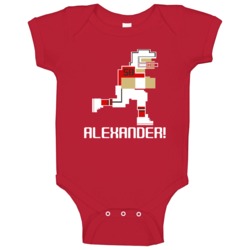 Kwon Alexander # 58 Tecmo Bowl Tampa Bay Football Athlete Fan Baby One Kwon Alexander # 58 Tecmo Bowl Tampa Bay Football Athlete Fan Baby One