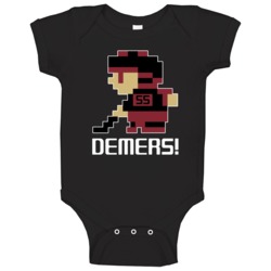 Jason Demers # 55 Tecmo Arizona Hockey Athlete Fan Baby One Piece Jason Demers # 55 Tecmo Arizona Hockey Athlete Fan Baby One Piece