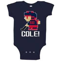 Ian Cole # 23 Tecmo Columbus Hockey Athlete Fan Baby One Piece Ian Cole # 23 Tecmo Columbus Hockey Athlete Fan Baby One Piece