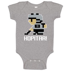 Anze Kopitar # 11 Tecmo Los Angeles Hockey Athlete Fan Baby One Piece Anze Kopitar # 11 Tecmo Los Angeles Hockey Athlete Fan Baby One Piece