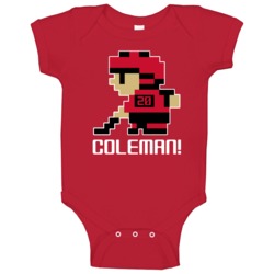 Blake Coleman # 20 Tecmo New Jersey Hockey Athlete Fan Baby One Piece Blake Coleman # 20 Tecmo New Jersey Hockey Athlete Fan Baby One Piece