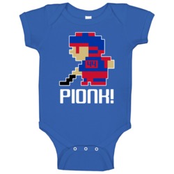 Neal Pionk # 44 Tecmo New York R Hockey Athlete Fan Baby One Piece Neal Pionk # 44 Tecmo New York R Hockey Athlete Fan Baby One Piece