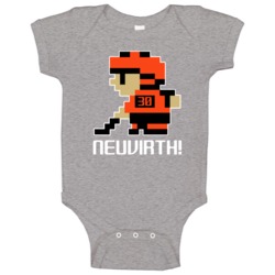 Michal Neuvirth # 30 Tecmo Philadelphia Hockey Athlete Fan Baby One Pi Michal Neuvirth # 30 Tecmo Philadelphia Hockey Athlete Fan Baby One Pi