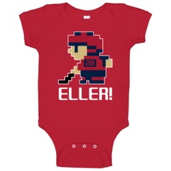 Lars Eller # 20 Tecmo Washington Hockey Athlete Fan Baby One Piece Lars Eller # 20 Tecmo Washington Hockey Athlete Fan Baby One Piece