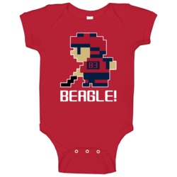Jay Beagle # 83 Tecmo Washington Hockey Athlete Fan Baby One Piece Jay Beagle # 83 Tecmo Washington Hockey Athlete Fan Baby One Piece