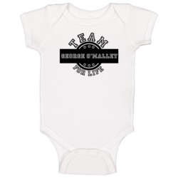 Team George O'malley For Life Tv Character Lovers Baby One Piece Team George O'malley For Life Tv Character Lovers Baby One Piece