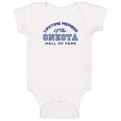Oneota Usa Lifetime Hall Of Fame Baby One Piece Oneota Usa Lifetime Hall Of Fame Baby One Piece
