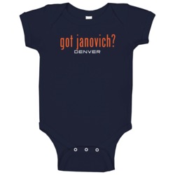 Got Andy Janovich Denver Football Player Funny Fan Baby One Piece Got Andy Janovich Denver Football Player Funny Fan Baby One Piece