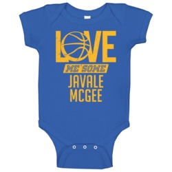 Love Me Some Javale Mcgee Golden State Basketball Baby One Piece Love Me Some Javale Mcgee Golden State Basketball Baby One Piece