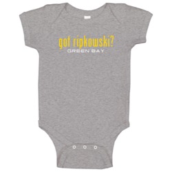 Got Aaron Ripkowski Green Bay Football Player Funny Fan Baby One Piece Got Aaron Ripkowski Green Bay Football Player Funny Fan Baby One Piece