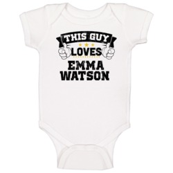 This Guy Loves Emma Watson Sexiest Women Fan Baby One Piece This Guy Loves Emma Watson Sexiest Women Fan Baby One Piece