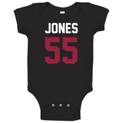 Jersey Back Chandler Jones Arizona Football Team Fan For Black Baby On Jersey Back Chandler Jones Arizona Football Team Fan For Black Baby On