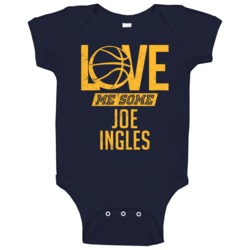 Love Me Some Joe Ingles Utah Basketball Baby One Piece Love Me Some Joe Ingles Utah Basketball Baby One Piece