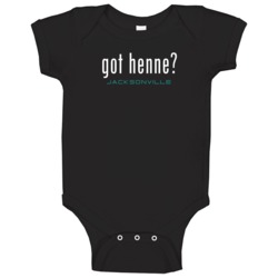 Got Chad Henne Jacksonville Football Player Funny Fan Baby One Piece Got Chad Henne Jacksonville Football Player Funny Fan Baby One Piece