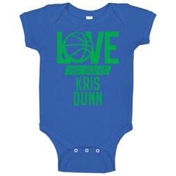 Love Me Some Kris Dunn Minnesota Basketball Baby One Piece Love Me Some Kris Dunn Minnesota Basketball Baby One Piece