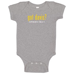 Got Trevor Davis Green Bay Football Player Funny Fan Baby One Piece Got Trevor Davis Green Bay Football Player Funny Fan Baby One Piece