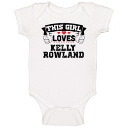 This Girl Loves Kelly Rowland Sexiest Women Fan Baby One Piece This Girl Loves Kelly Rowland Sexiest Women Fan Baby One Piece