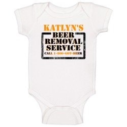 Beer Removal Service Name Baby One Piece Beer Removal Service Name Baby One Piece