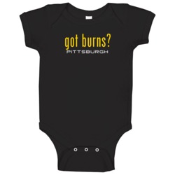 Got Artie Burns Pittsburgh Football Player Funny Fan Baby One Piece Got Artie Burns Pittsburgh Football Player Funny Fan Baby One Piece