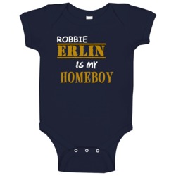 Robbie Erlin Homeboy Basketball Hockey Baseball Football Baby One Piec Robbie Erlin Homeboy Basketball Hockey Baseball Football Baby One Piec