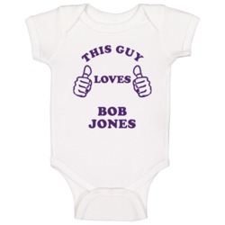 Bob Jones New York Buffalo Hockey Sports This Guy Loves Baby One Piece Bob Jones New York Buffalo Hockey Sports This Guy Loves Baby One Piece