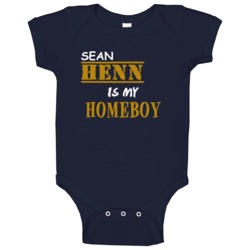 Sean Henn Homeboy Basketball Hockey Baseball Football Baby One Piece Sean Henn Homeboy Basketball Hockey Baseball Football Baby One Piece