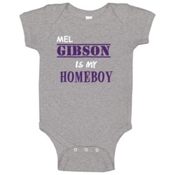 Mel Gibson Homeboy Basketball Hockey Baseball Football Baby One Piece Mel Gibson Homeboy Basketball Hockey Baseball Football Baby One Piece