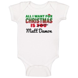 All I Want For Christmas Is Matt Damon Sexy Male Celebrity Fan Baby On All I Want For Christmas Is Matt Damon Sexy Male Celebrity Fan Baby On