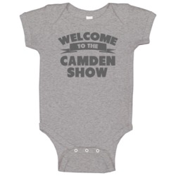 Welcome To The Camden Show Personalized Name Baby One Piece Welcome To The Camden Show Personalized Name Baby One Piece