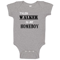 Tyler Walker Homeboy Basketball Hockey Baseball Football Baby One Piec Tyler Walker Homeboy Basketball Hockey Baseball Football Baby One Piec
