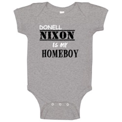 Donell Nixon Homeboy Basketball Hockey Baseball Football Baby One Piec Donell Nixon Homeboy Basketball Hockey Baseball Football Baby One Piec
