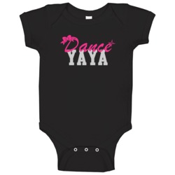 Dance Yaya Proud Grandmother Baby One Piece Dance Yaya Proud Grandmother Baby One Piece