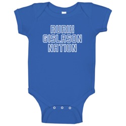 Rurik Gislason Nation Iceland World Cup 2018 Soccer Fan Baby One Piece Rurik Gislason Nation Iceland World Cup 2018 Soccer Fan Baby One Piece