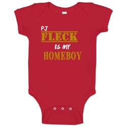 P J Fleck Homeboy Basketball Hockey Baseball Football Baby One Piece P J Fleck Homeboy Basketball Hockey Baseball Football Baby One Piece