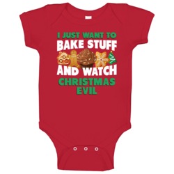 Bake And Watch Christmas Evil Christmas Holiday Movie Fan Baby One Pie Bake And Watch Christmas Evil Christmas Holiday Movie Fan Baby One Pie