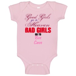 Bee Cave Texas Good Girls Bad Girls Heaven Baby One Piece Bee Cave Texas Good Girls Bad Girls Heaven Baby One Piece