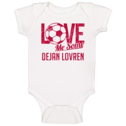 Dejan Lovren Love Me Some Croatia World Cup 2018 Football Fan Baby One Dejan Lovren Love Me Some Croatia World Cup 2018 Football Fan Baby One