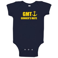 Gunner's Mate Gmt Us Navy Baby One Piece Gunner's Mate Gmt Us Navy Baby One Piece