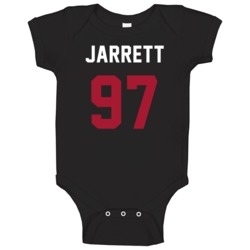 Jersey Back Grady Jarrett Atlanta Football Team Fan For Black Baby One Jersey Back Grady Jarrett Atlanta Football Team Fan For Black Baby One
