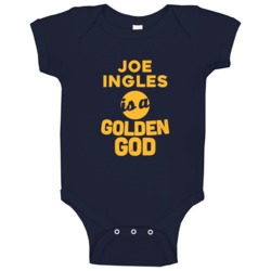 Joe Ingles Is A Golden God Utah Basketball Baby One Piece Joe Ingles Is A Golden God Utah Basketball Baby One Piece