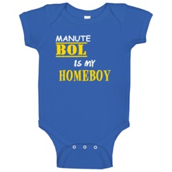 Manute Bol Homeboy Basketball Hockey Baseball Football Baby One Piece Manute Bol Homeboy Basketball Hockey Baseball Football Baby One Piece