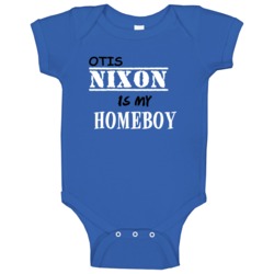 Otis Nixon Homeboy Basketball Hockey Baseball Football Baby One Piece Otis Nixon Homeboy Basketball Hockey Baseball Football Baby One Piece