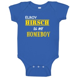 Elroy Hirsch Homeboy Basketball Hockey Baseball Football Baby One Piec Elroy Hirsch Homeboy Basketball Hockey Baseball Football Baby One Piec