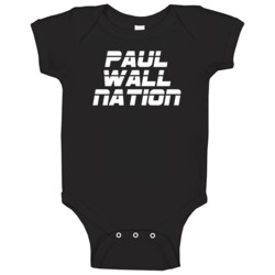 Paul Wall Nation Hip Hop Artist Fan Baby One Piece Paul Wall Nation Hip Hop Artist Fan Baby One Piece