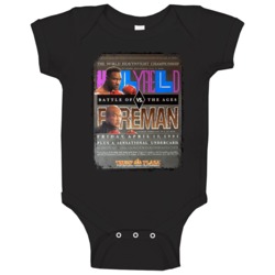 Holyfield Vs Foreman Cool Battle Of The Ages Boxing Fight Card Baby On Holyfield Vs Foreman Cool Battle Of The Ages Boxing Fight Card Baby On