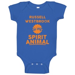 Russell Westbrook Is My Spirit Animal Oklahoma City Basketball Baby On Russell Westbrook Is My Spirit Animal Oklahoma City Basketball Baby On