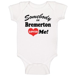 Somebody Loves Me City Custom Customizable Baby One Piece Somebody Loves Me City Custom Customizable Baby One Piece