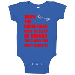Corey Maggette Detroit Michigan Sports Boogeyman Baby One Piece Corey Maggette Detroit Michigan Sports Boogeyman Baby One Piece